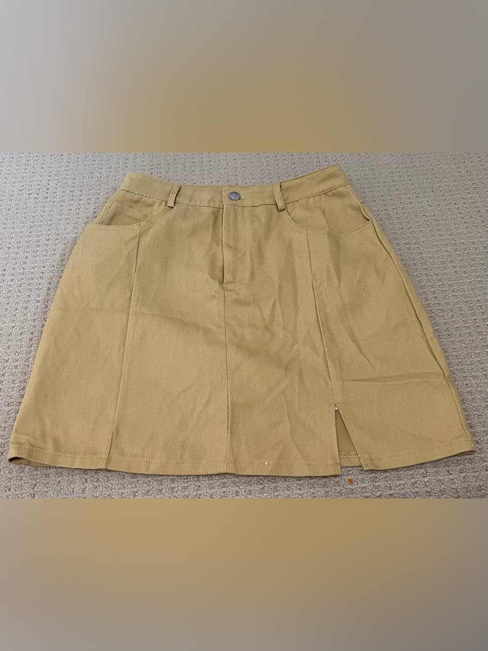 🌸3/$15🌸DAZY Camel Tan A-Line Mini Skort Size XL